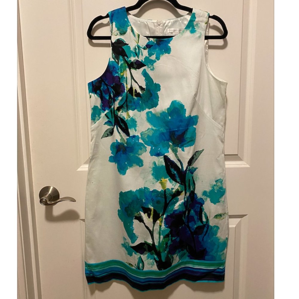 London Times - Watercolor Floral Dress